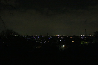ドレミの丘公園から見える夜景