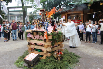 所澤神明社の人形供養祭#389116