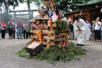 所澤神明社の人形供養祭#389120