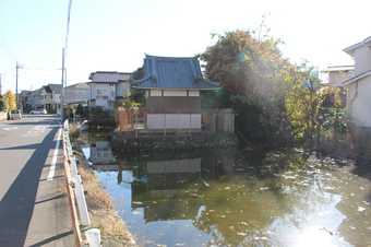 永源寺の弁天池